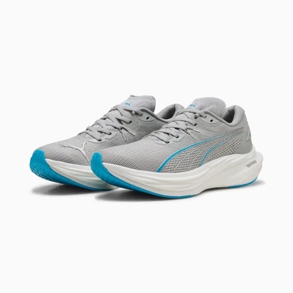 Puma Men's Deviate NITRO 3 - Gray Echo/Speed Blue