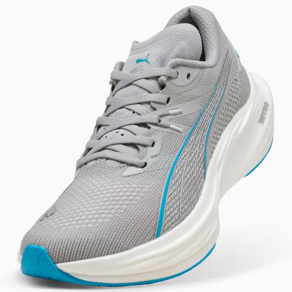 Puma Men's Deviate NITRO 3 - Gray Echo/Speed Blue