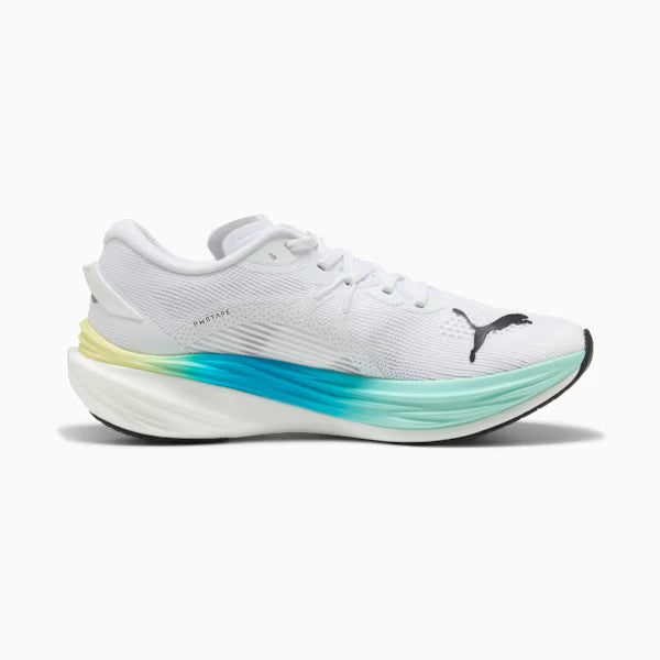 Puma Men's Deviate NITRO 3 - Puma White/Mint Melt