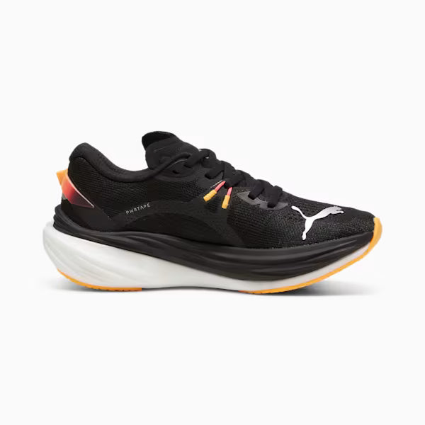 Puma Women's Deviate NITRO 3 - Puma Black/Sunset Glow/Sun Stream