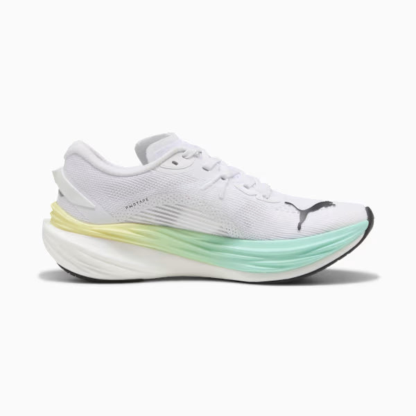 Puma Women's Deviate NITRO 3 - Puma White/Mint Melt