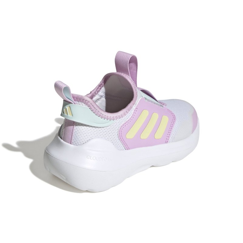 adidas Kids Tensaur Comfort AC - Cloud White/Powder Yellow/Bliss Lilac