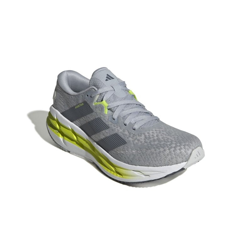 adidas Men's Adistar 4 - Halo Silver/Onix/Solar Slime
