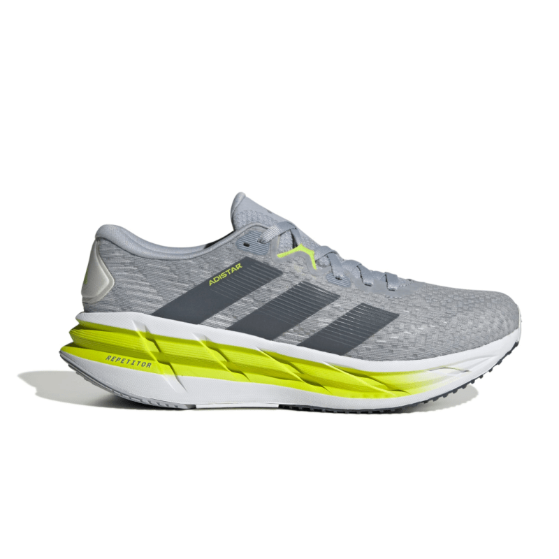 adidas Men's Adistar 4 - Halo Silver/Onix/Solar Slime