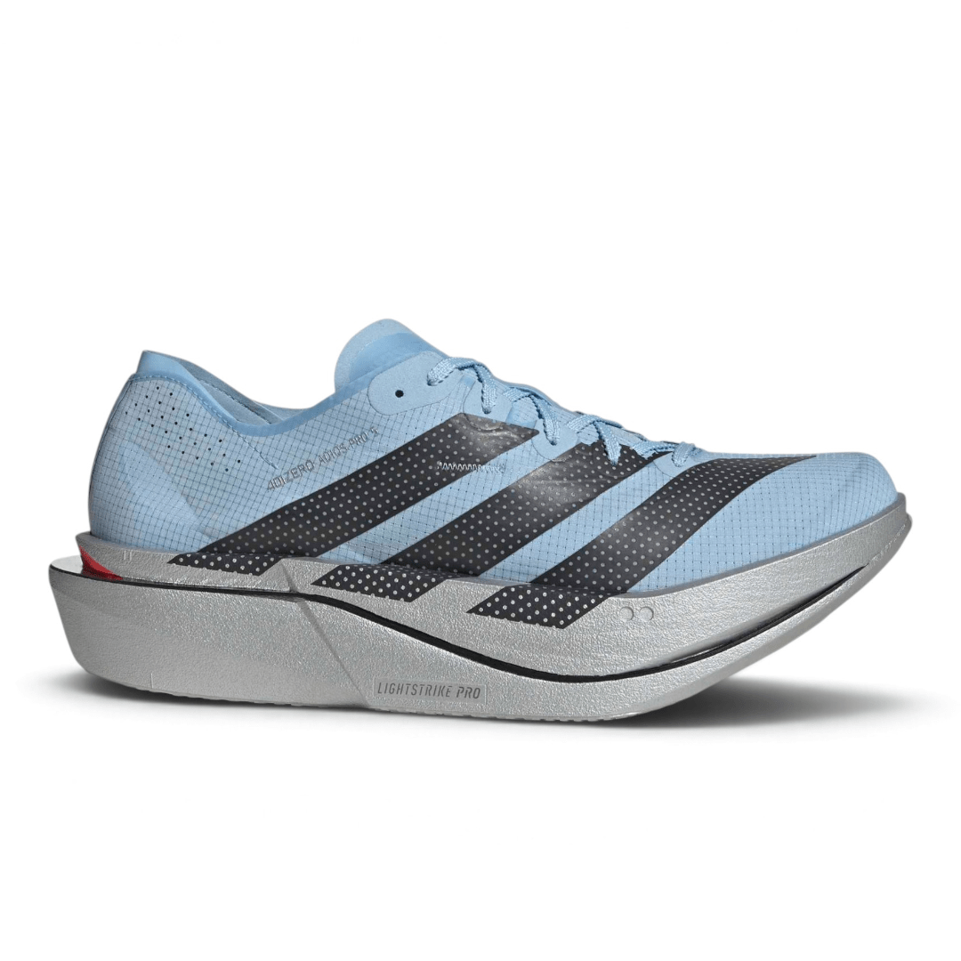 adidas Men's Adizero Adios Pro 5 Running Shoes - Clear Sky/Carbon/Silver Met