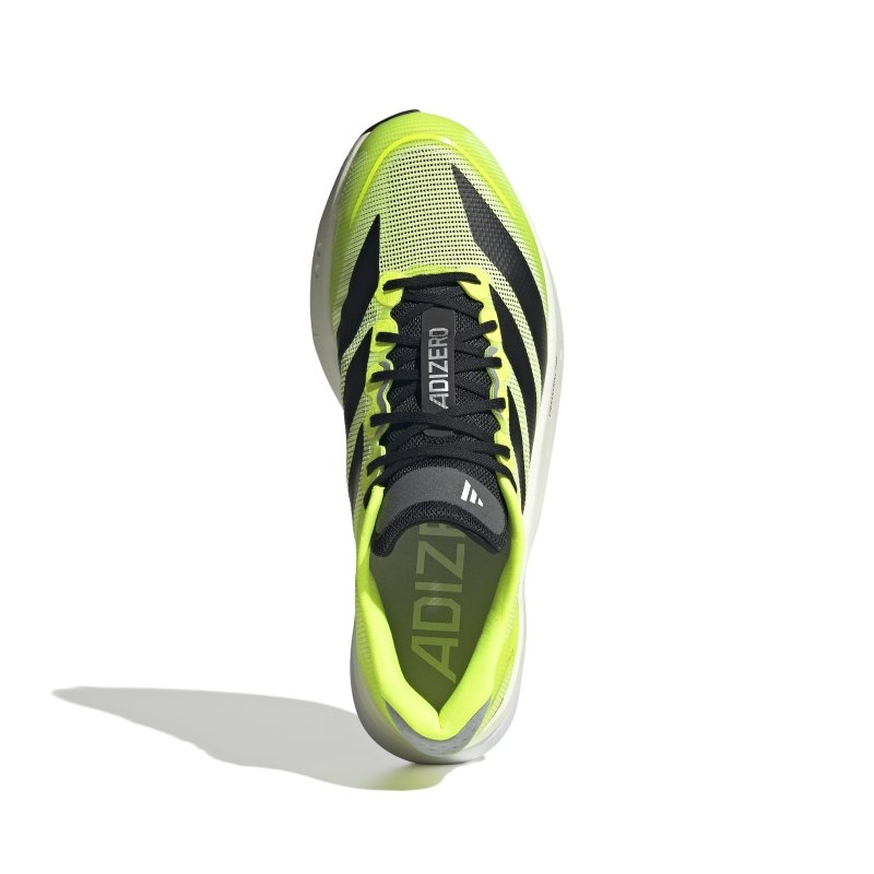 adidas Men's Adizero Boston 13 - Lucid Lemon/Core Black/Halo Silver