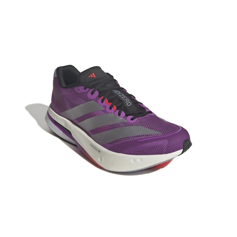 Seliga Shoesadidas Men's Adizero Boston 13 - Purple Burst/Silver Met./Lucid Red