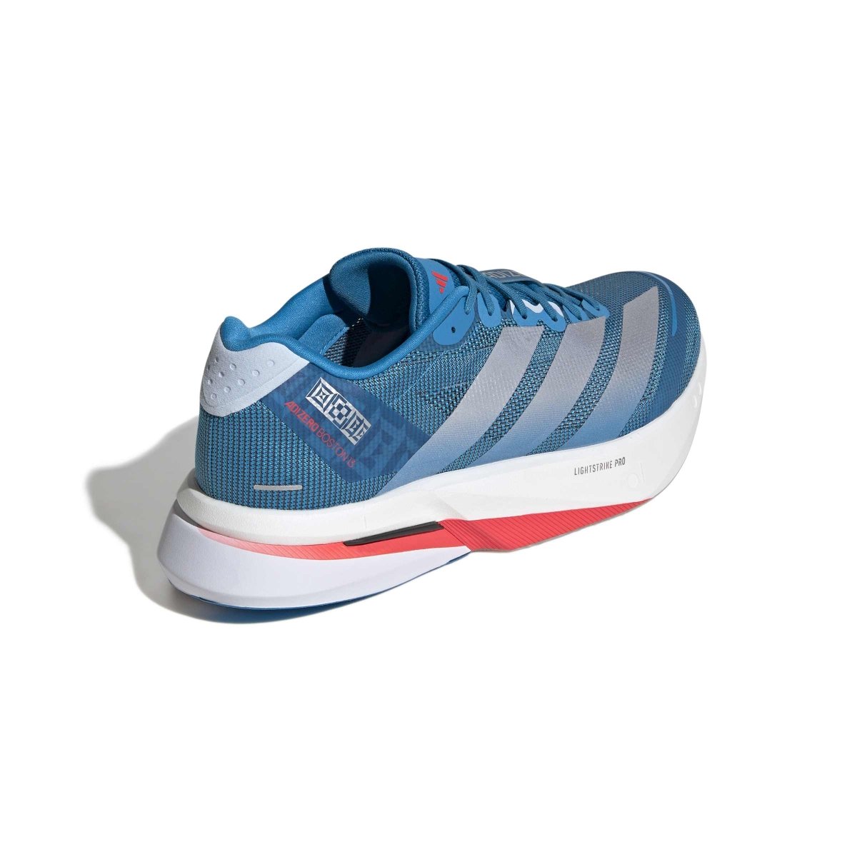 adidas Men's Adizero Boston 13 Running Shoes - Solar Blue/Silver Metallic/Dark Solar Blue