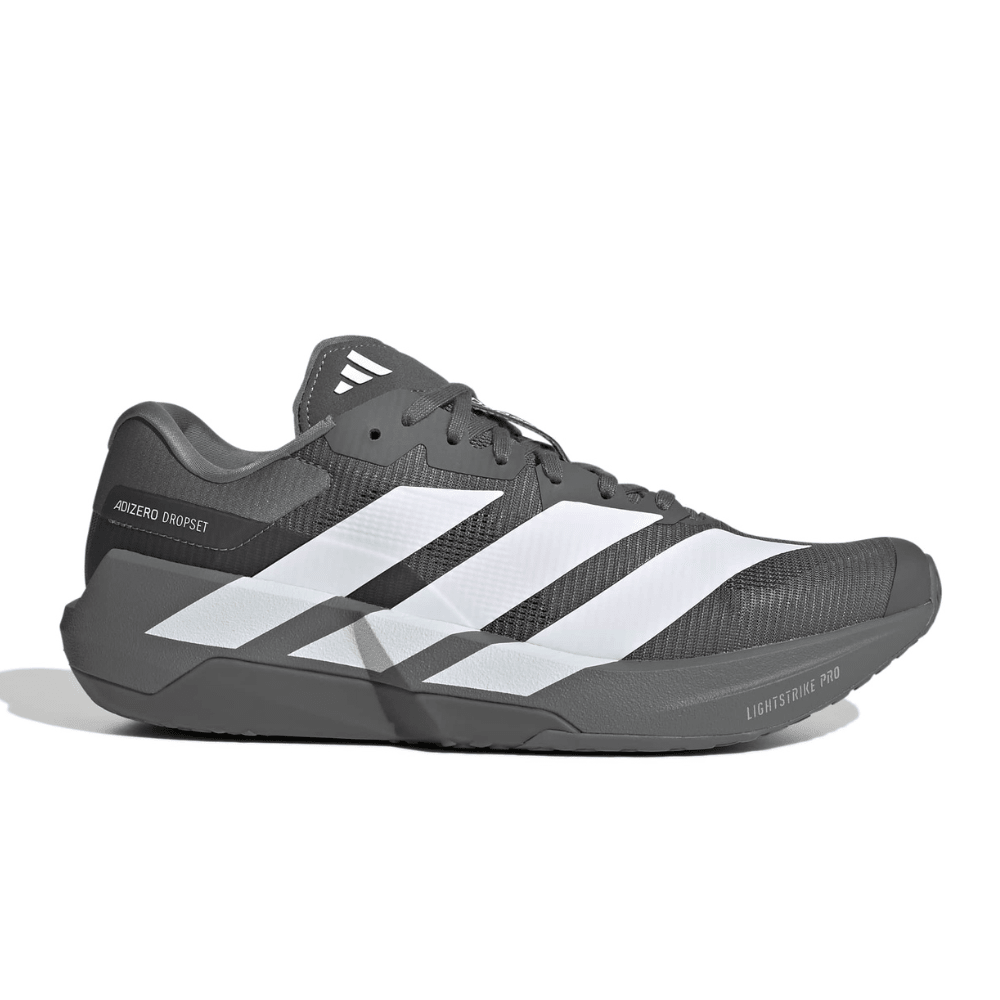 adidas Men's Adizero Dropset Pro Trainer - Grey/White/Iron Metallic