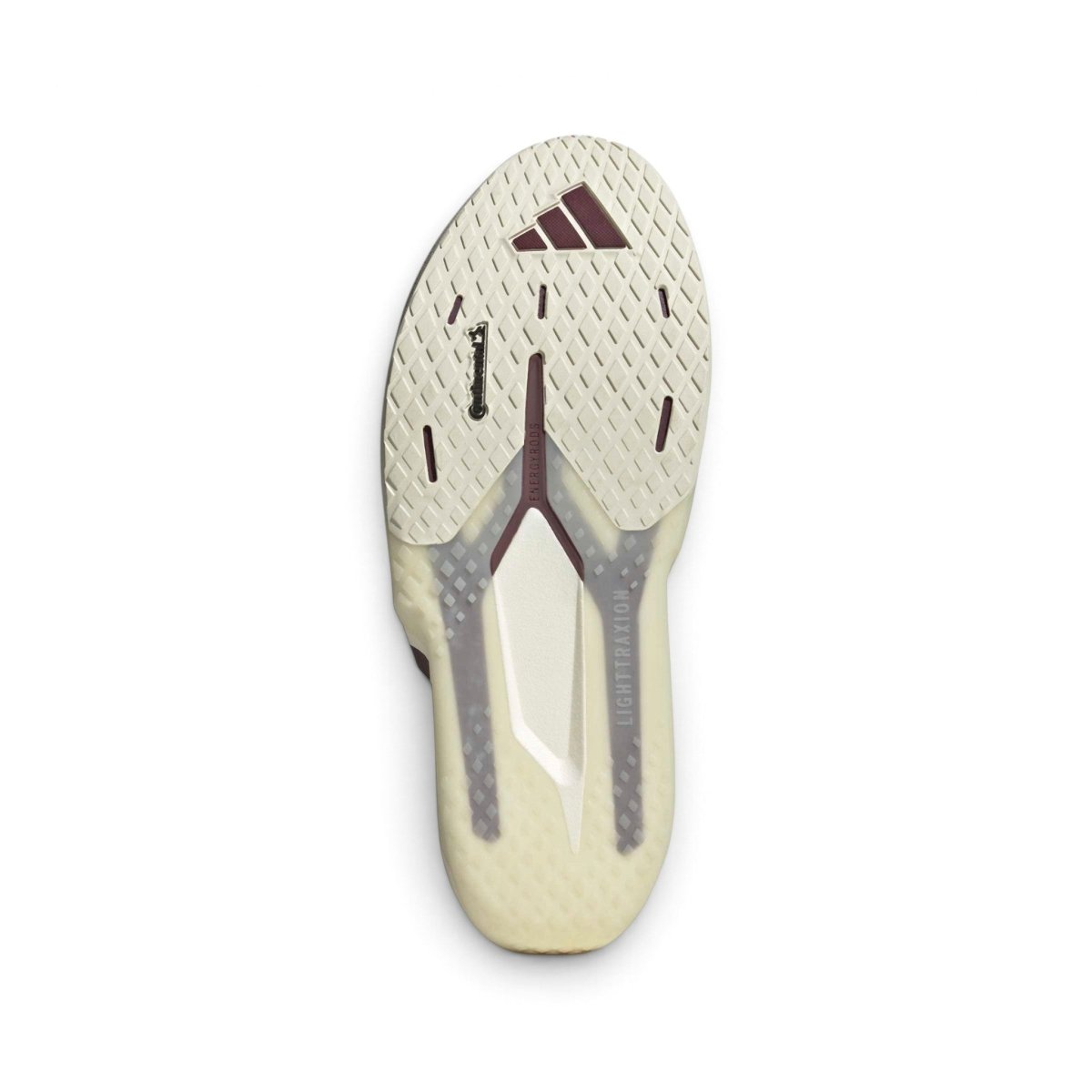 adidas Men's Adizero Dropset Pro Trainer - White/Maroon/Thermal Gold Metallic