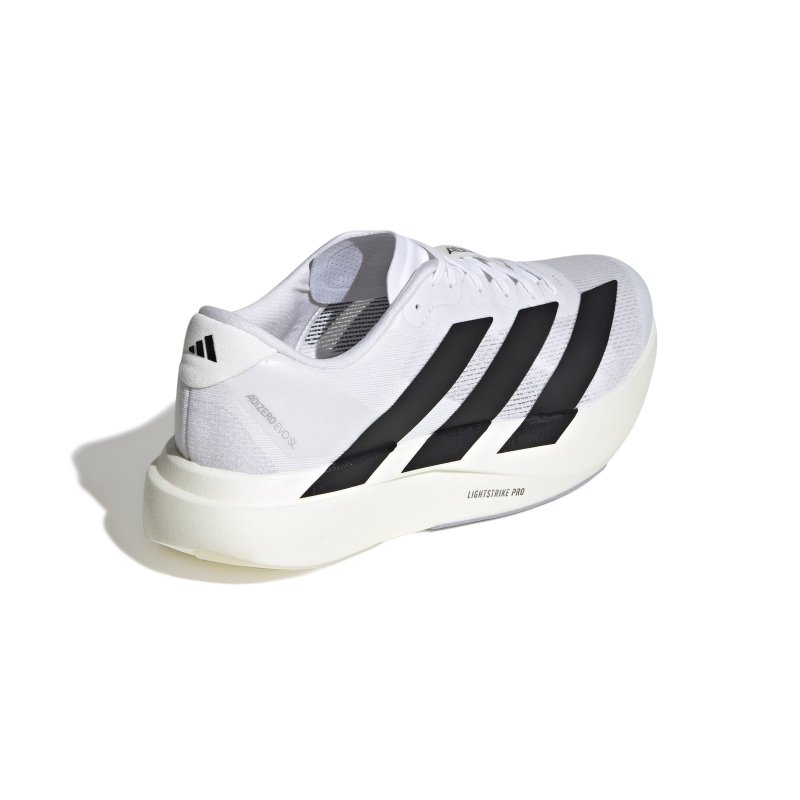 adidas Men's Adizero EVO SL - Cloud White/Core Black/Cloud White