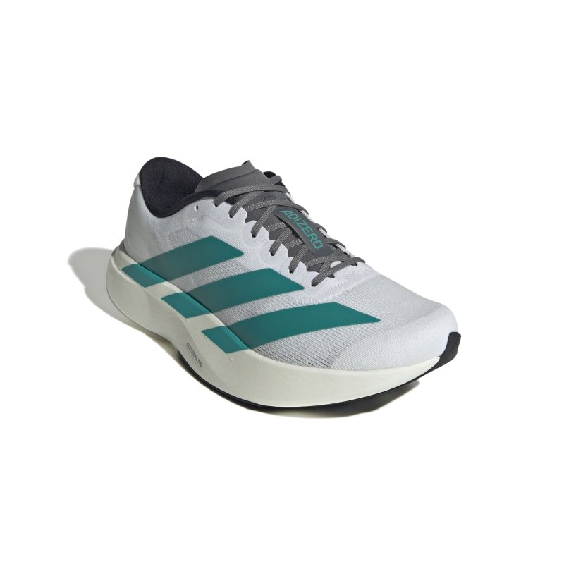 adidas Men's Adizero EVO SL - Cloud White/Pure Teal/Grey Four