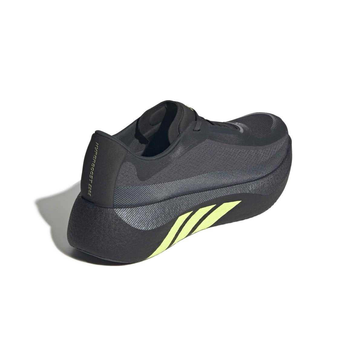 adidas Men's Hyperboost Edge Running Shoes - Carbon/Hi-Res Yellow/Grey