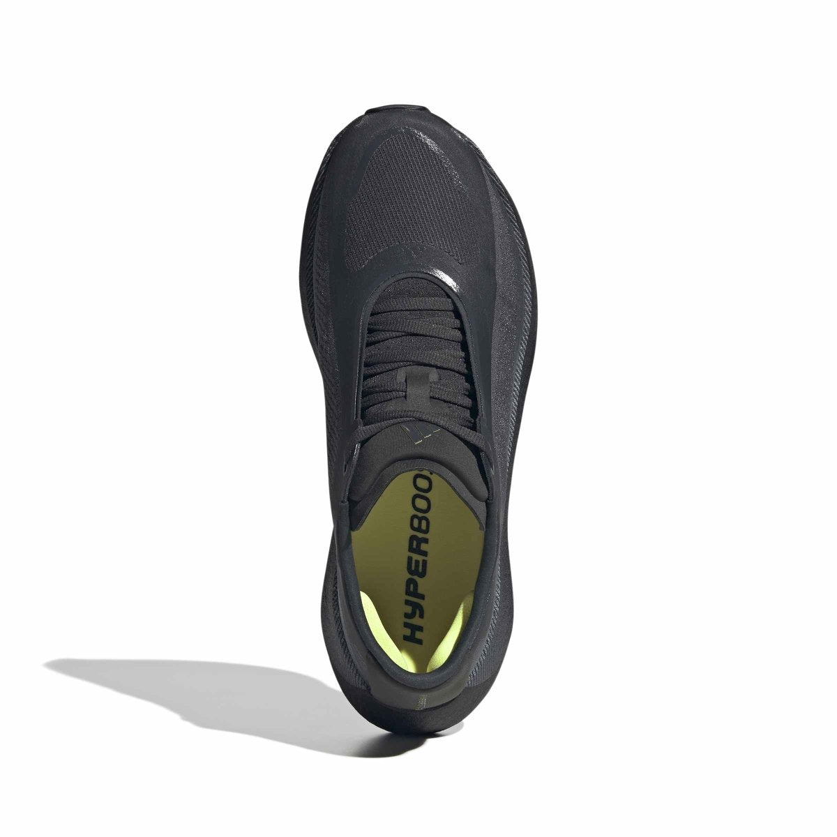 adidas Men's Hyperboost Edge Running Shoes - Carbon/Hi-Res Yellow/Grey