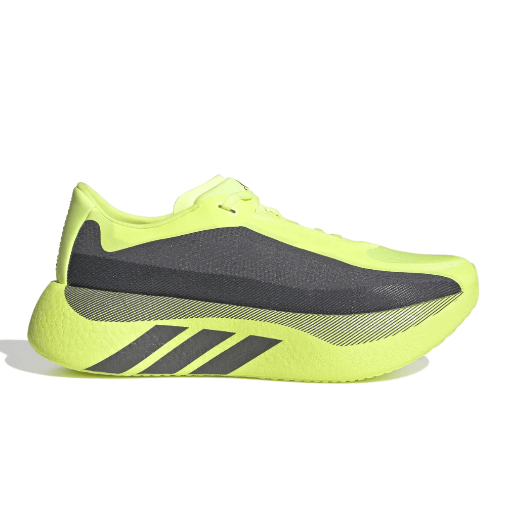 adidas Men's Hyperboost Edge Running Shoes - Hi-Res Yellow/Iron Metallic