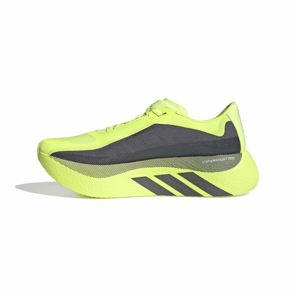 adidas Men's Hyperboost Edge Running Shoes - Hi-Res Yellow/Iron Metallic