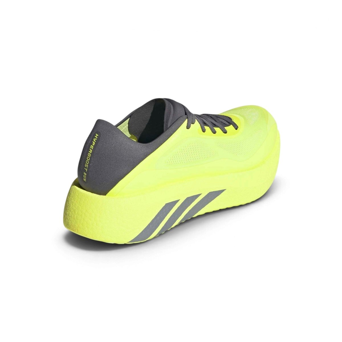 adidas Men's Hyperboost Run Running Shoes - High-Res Yellow/Iron Met/Grey