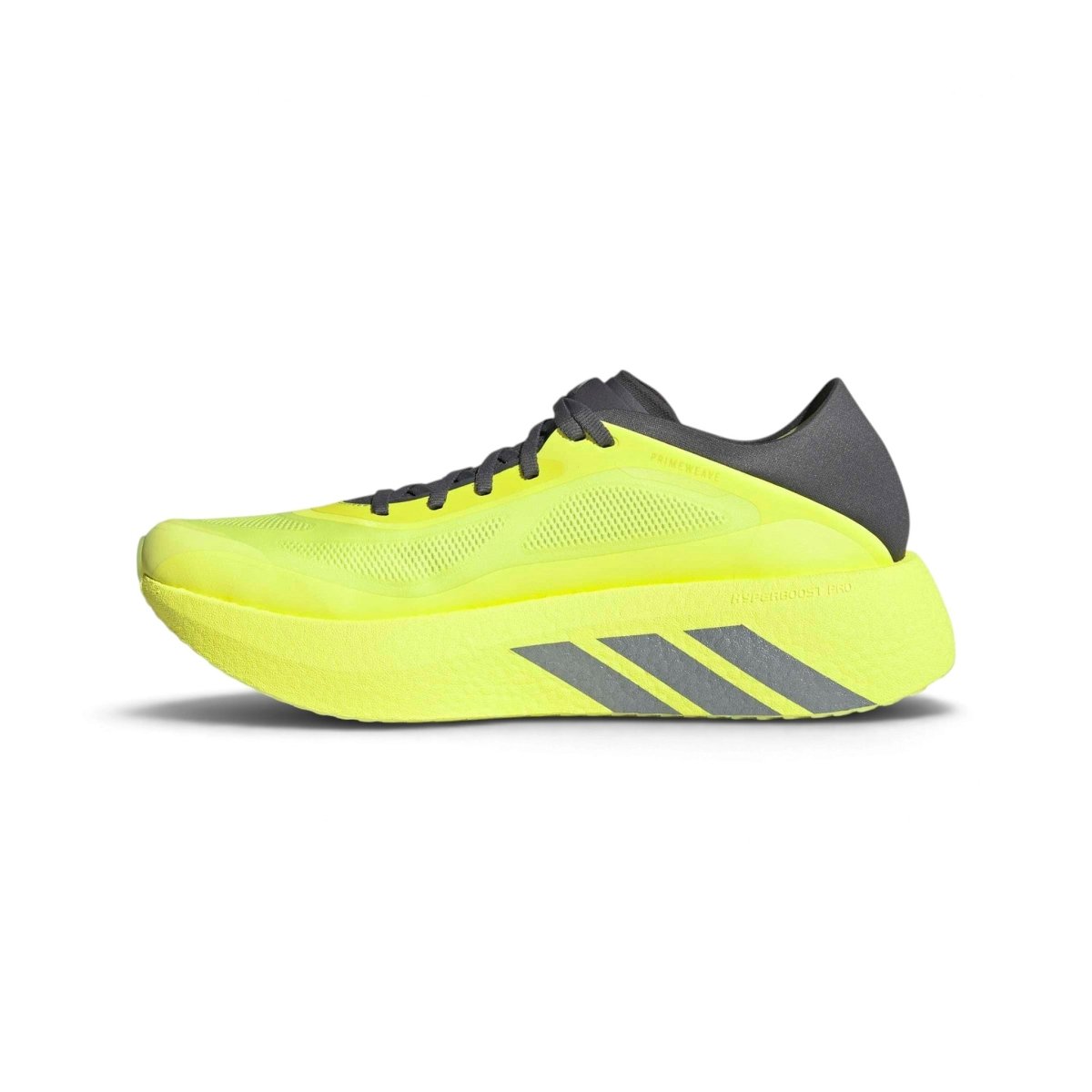 adidas Men's Hyperboost Run Running Shoes - High-Res Yellow/Iron Met/Grey