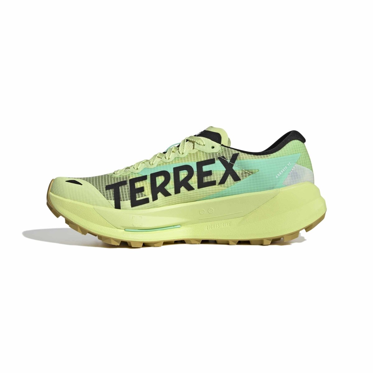 adidas Men's Terrex Agravic TT Trail Running Shoes - Frozen Lemon/Black/Mint