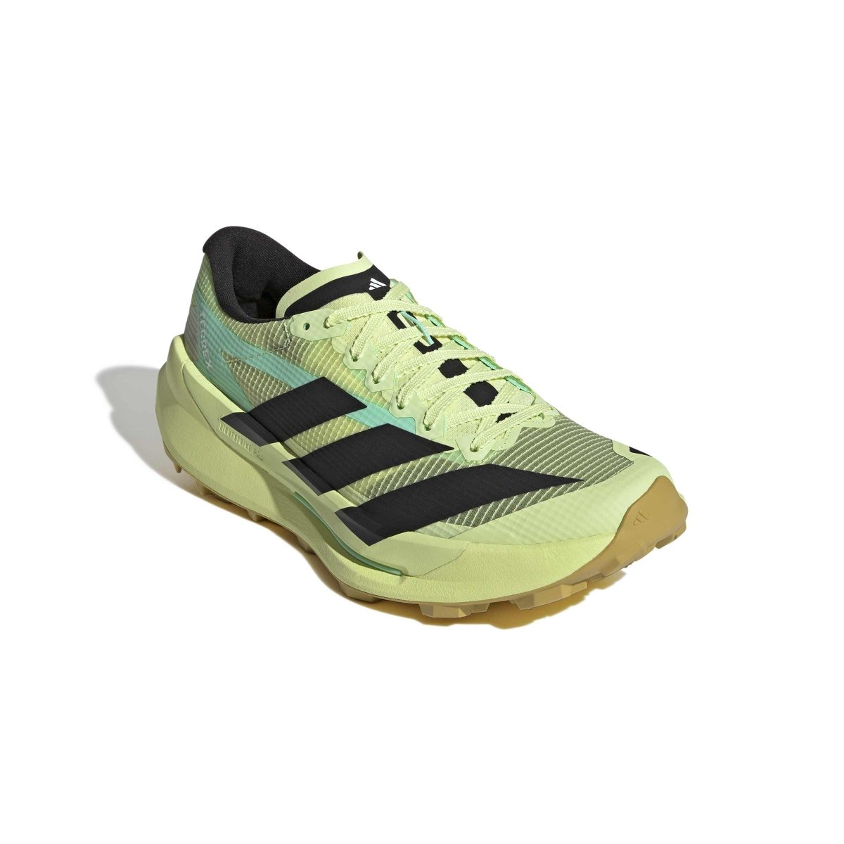 adidas Men's Terrex Agravic TT Trail Running Shoes - Frozen Lemon/Black/Mint