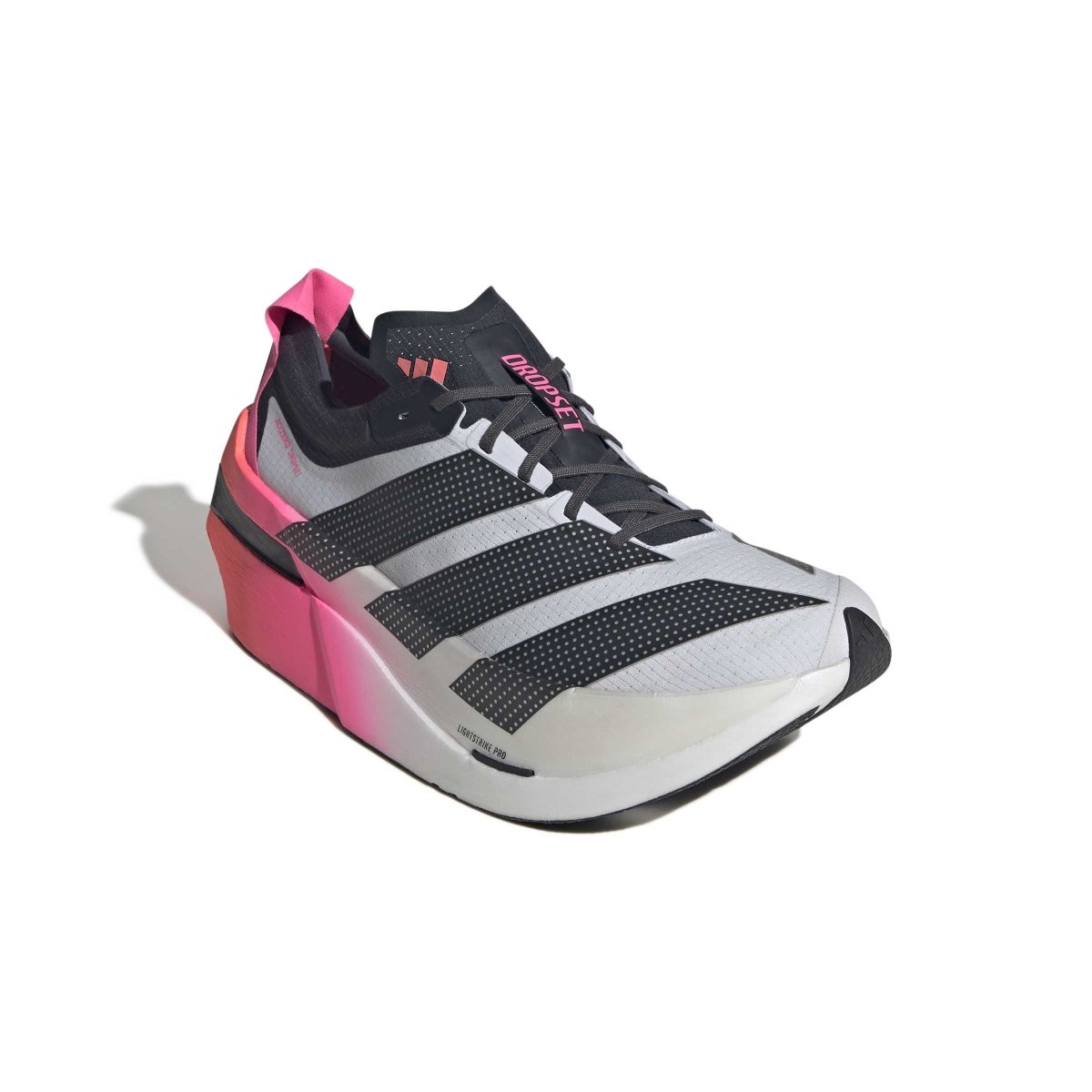 adidas Unisex Adizero Dropset Elite Training Sneaker - Dash Grey/Night Grey/Solar Turbo
