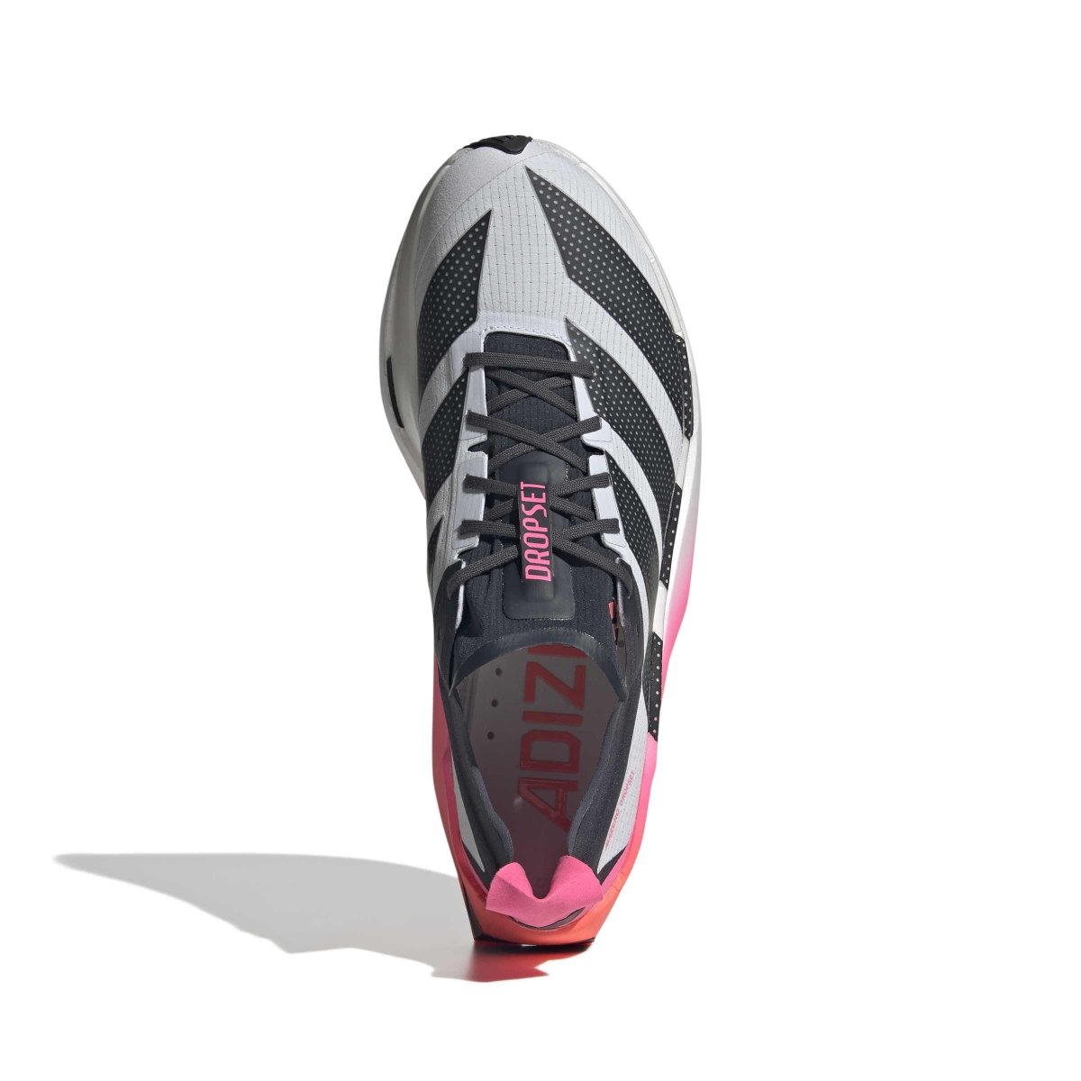 adidas Unisex Adizero Dropset Elite Training Sneaker - Dash Grey/Night Grey/Solar Turbo