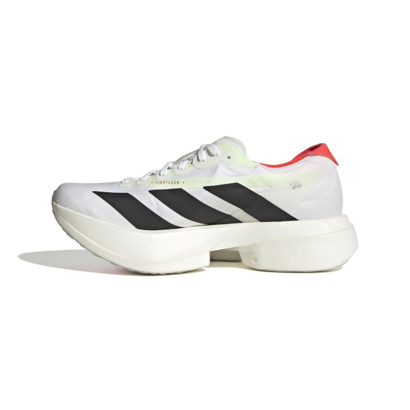 adidas Women's Adios Pro 4 - Cloud White/Core Black/Silver Metallic