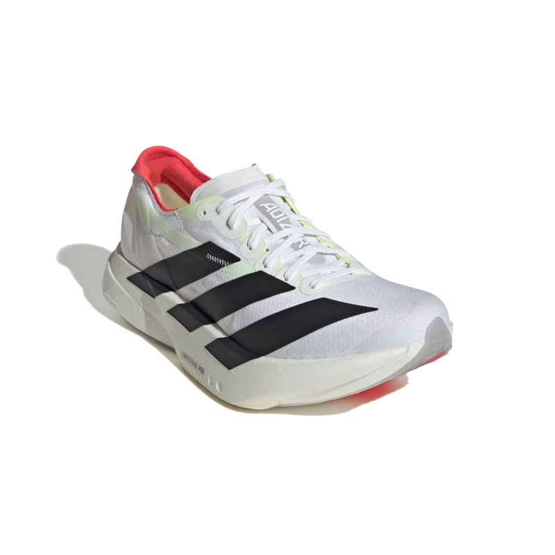 adidas Women's Adios Pro 4 - Cloud White/Core Black/Silver Metallic