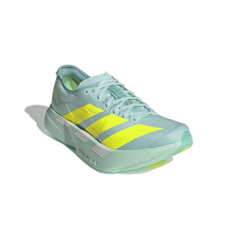 adidas Women's Adios Pro 4 - Semi Flash Aqua/Lucid Lemon/Mint Ton