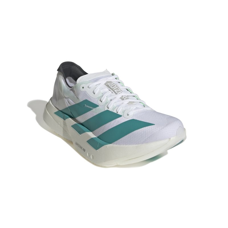 adidas Women's Adizero Adios Pro 4 - Cloud White/Pure Teal/Carbon