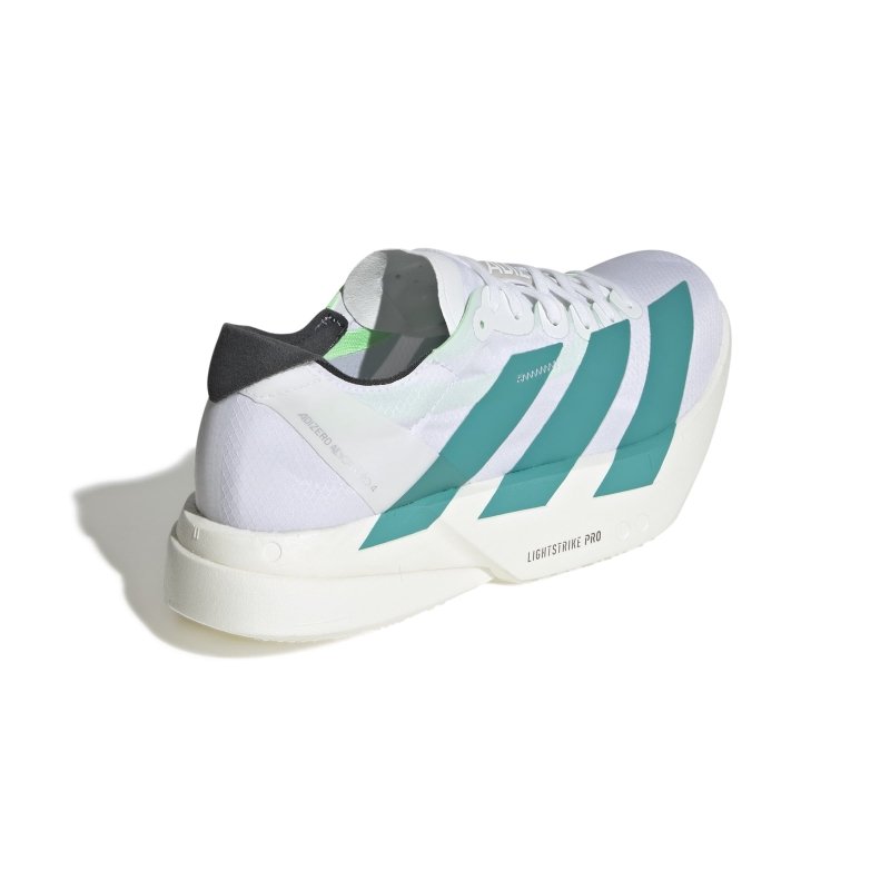 adidas Women's Adizero Adios Pro 4 - Cloud White/Pure Teal/Carbon