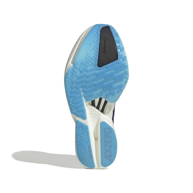 Seliga Shoesadidas Women's Adizero Adios Pro 4 - White/Collegiate Purple/Semi Blue Burst