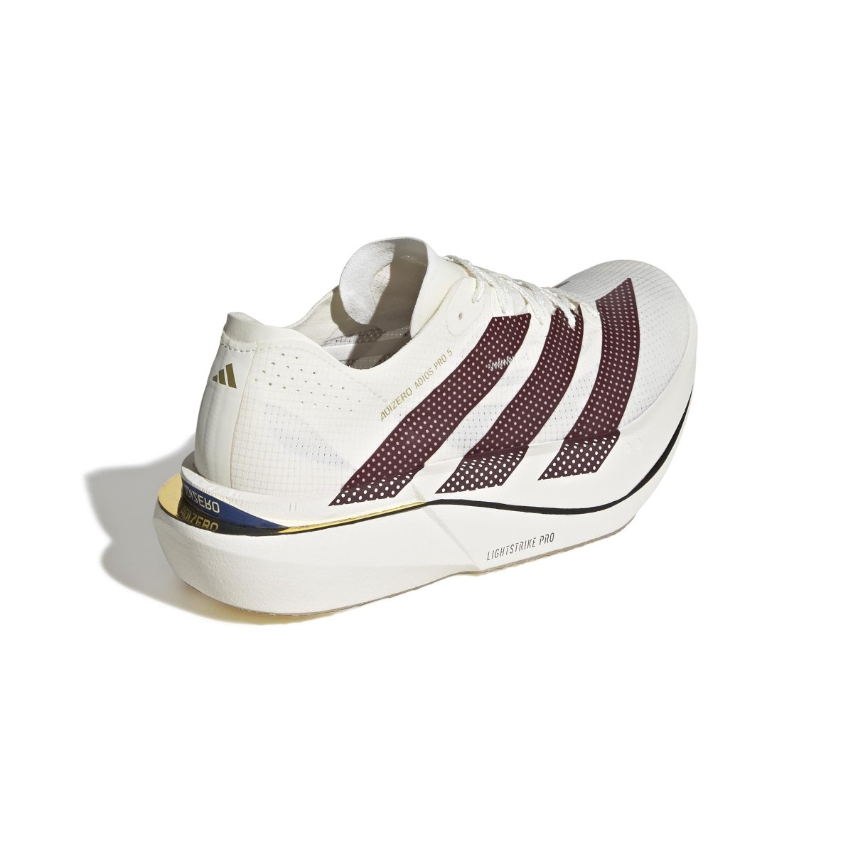 adidas Women's Adizero Adios Pro 5 Running Shoes - Off White/Shadow Red/Team Royal