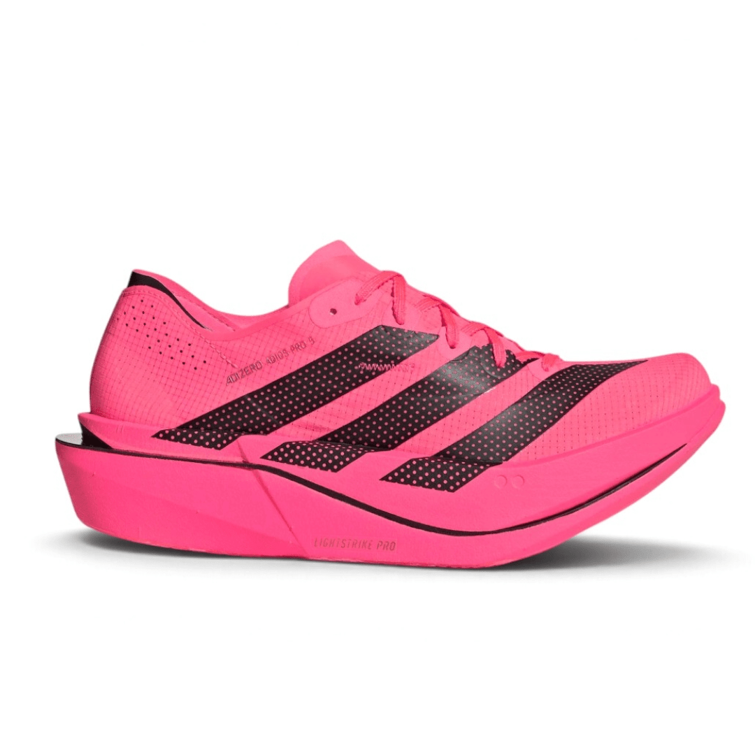 adidas Women's Adizero Adios Pro 5 Running Shoes - Solar Turbo/Black/Lucid Red