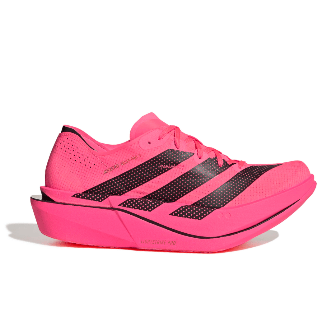 adidas Women's Adizero Adios Pro 5 Running Shoes - Solar Turbo/Black/Lucid Red