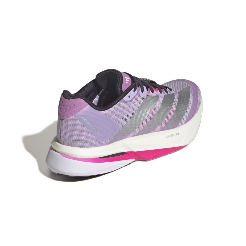 adidas Women's Adizero Boston 13 - Powder Plum/Silver Met./Shock Pink