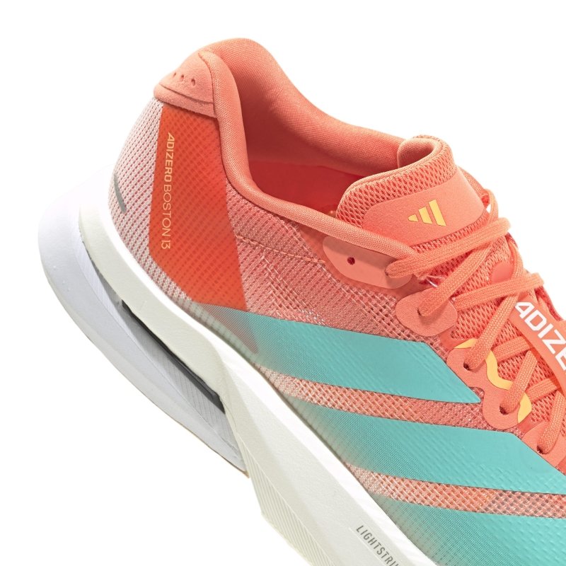adidas Women's Adizero Boston 13 - Semi Coral/Flash Aqua/Flash Orange