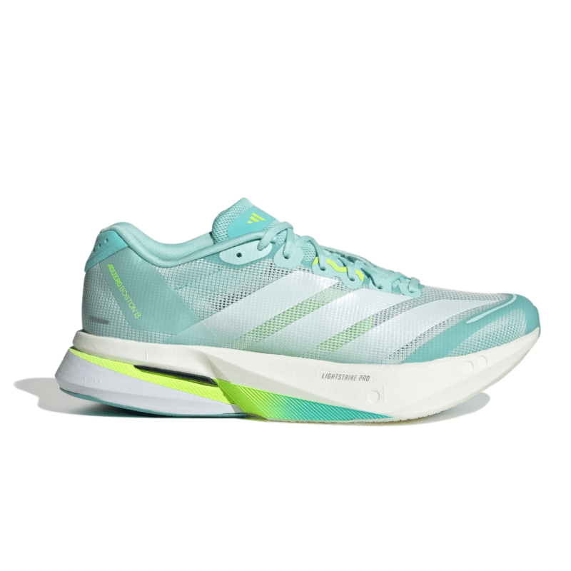 adidas Women's Adizero Boston 13 - Semi Flash Aqua/Zero Metalic/Lucid Lemon