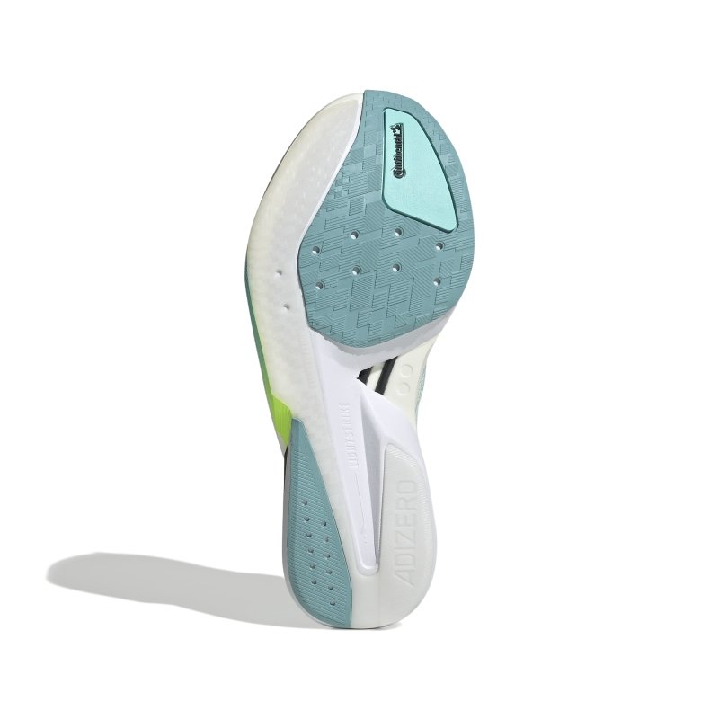 adidas Women's Adizero Boston 13 - Semi Flash Aqua/Zero Metalic/Lucid Lemon