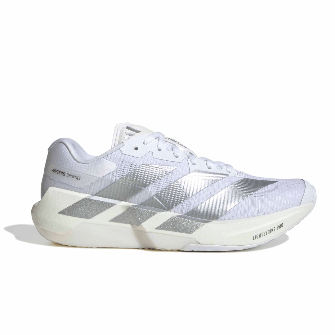 adidas Women's Adizero Dropset Pro Trainer - White/Silver/White