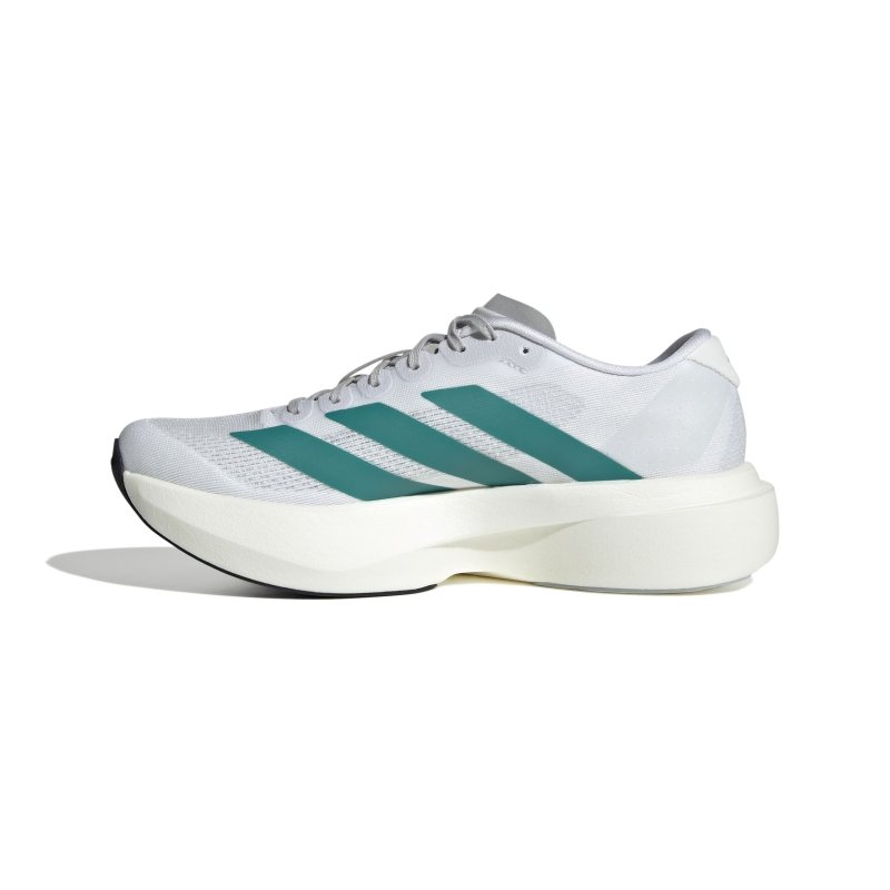 adidas Women's Adizero EVO SL - Cloud White/Pure Teal/Grey Two