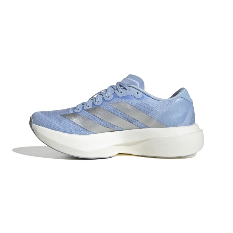 adidas Women's Adizero EVO SL - Glow Blue/Silver Metallic/Cloud White
