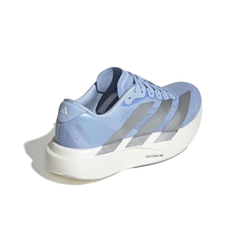 adidas Women's Adizero EVO SL - Glow Blue/Silver Metallic/Cloud White