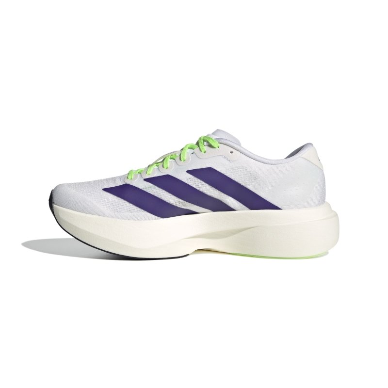 adidas Women's Adizero EVO SL - White/Collegiate Purple/Purple Burst