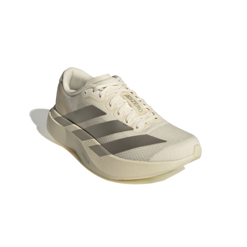 adidas Women's Adizero EVO SL - Wonder White/Cyber Metallic/Warm Vanilla
