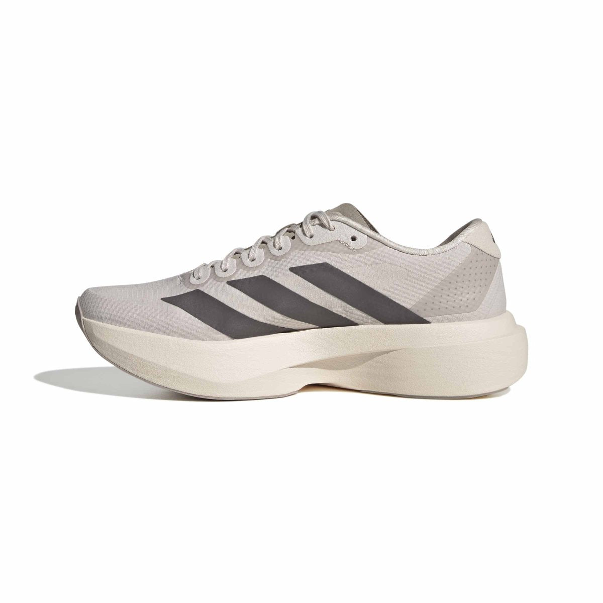 adidas Women's Adizero EVO SL Woven Running Shoes - Putty Mauve/Charcoal/Iron Metallic
