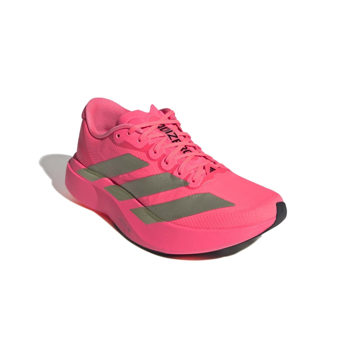 adidas Women's Adizero EVO SL Woven Running Shoes - Solar Turbo/Black/Carbon