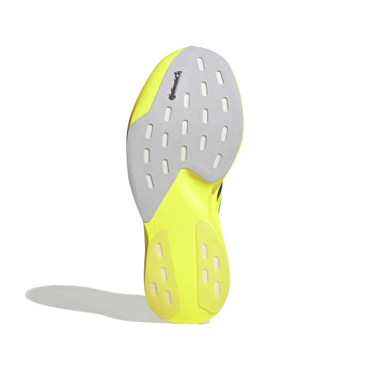 adidas Women's Adizero EVO SL Woven Running Shoes - Solar Yellow/Aurora Plum/Powder Plum