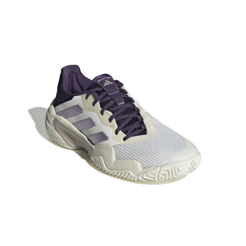 adidas Women's Barricade 13 - Core White/Powder Plum/Aurora Plum