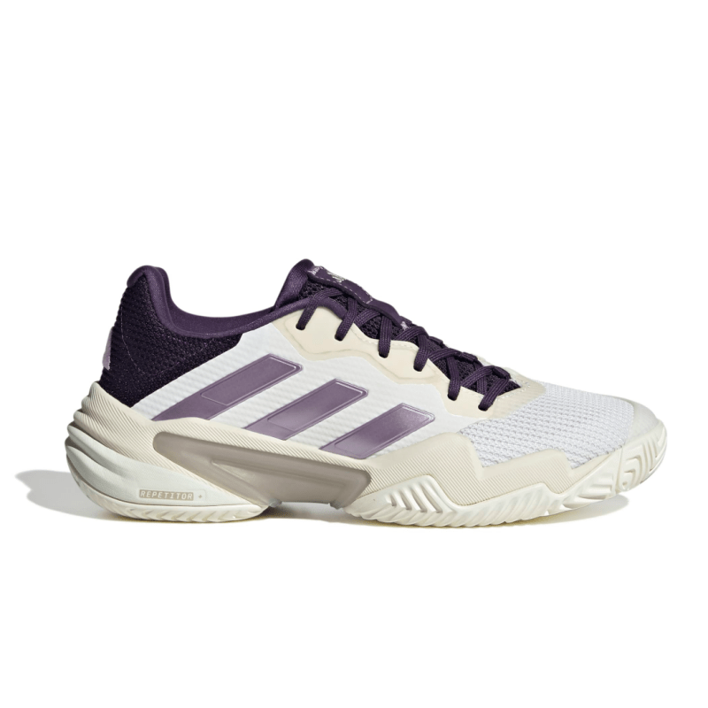 adidas Women's Barricade 13 - Core White/Powder Plum/Aurora Plum